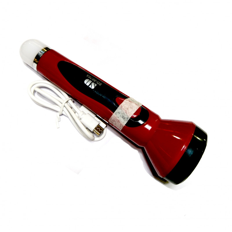 SD 8676A Rechargeable LED Torch Light