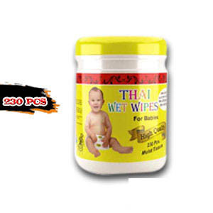 Thai Wet Wipes For Babies Moist Tissue 230PCS