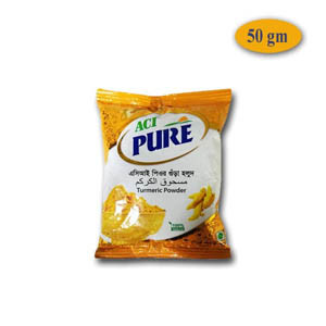 ACI Pure Turmeric Powder - 50gm (Holud Gura)