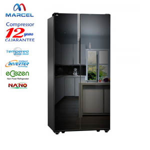 Marcel Double door Non-Frost Refrigerator MNI-E6C-GDEL-XX by 563L