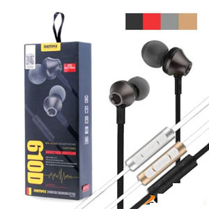 Original Remax RM 610D Super Bass In-Ear Earphone
