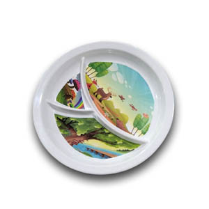 Bengal Kids Round Plate KP-248 (10")