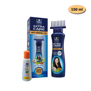 Parachute Hair Oil Anti Hairfall Oil Extra Care  150ml With Free Naturale Shampoo  40ml