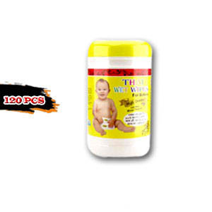 Thai Wet Wipes For Babies Moist Tissue 120 PCS